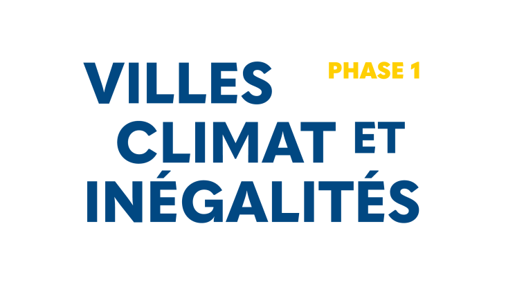 Logo Villes, climat, inégalités