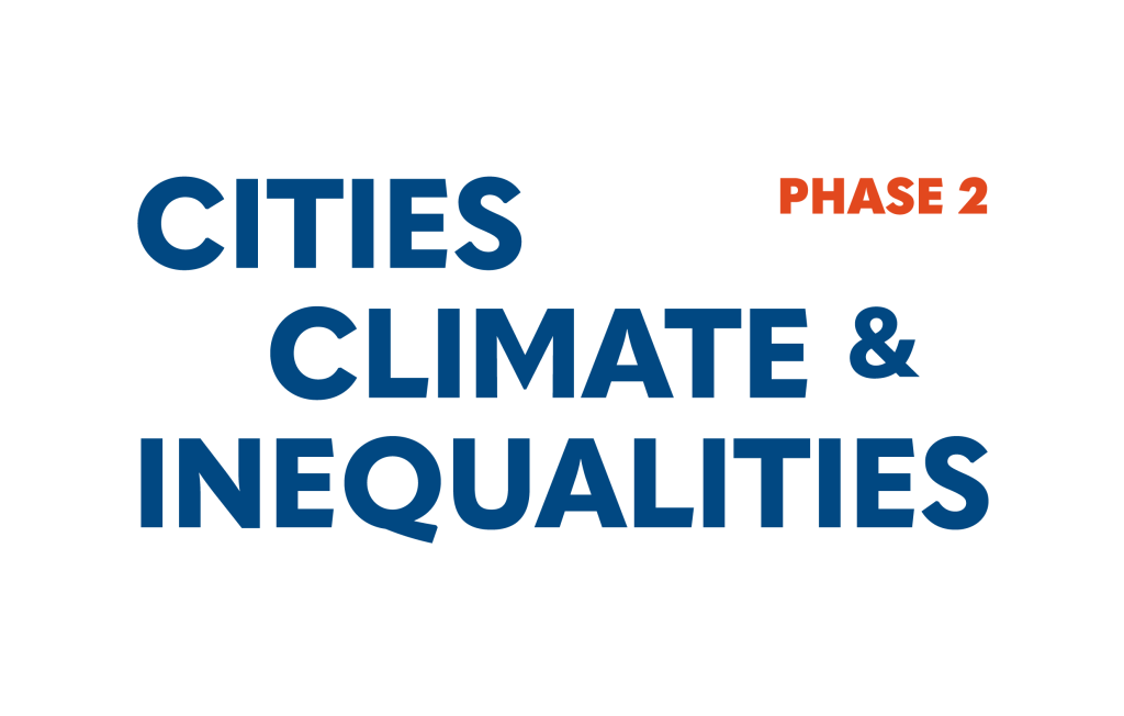 Logo cities climate and inequalities